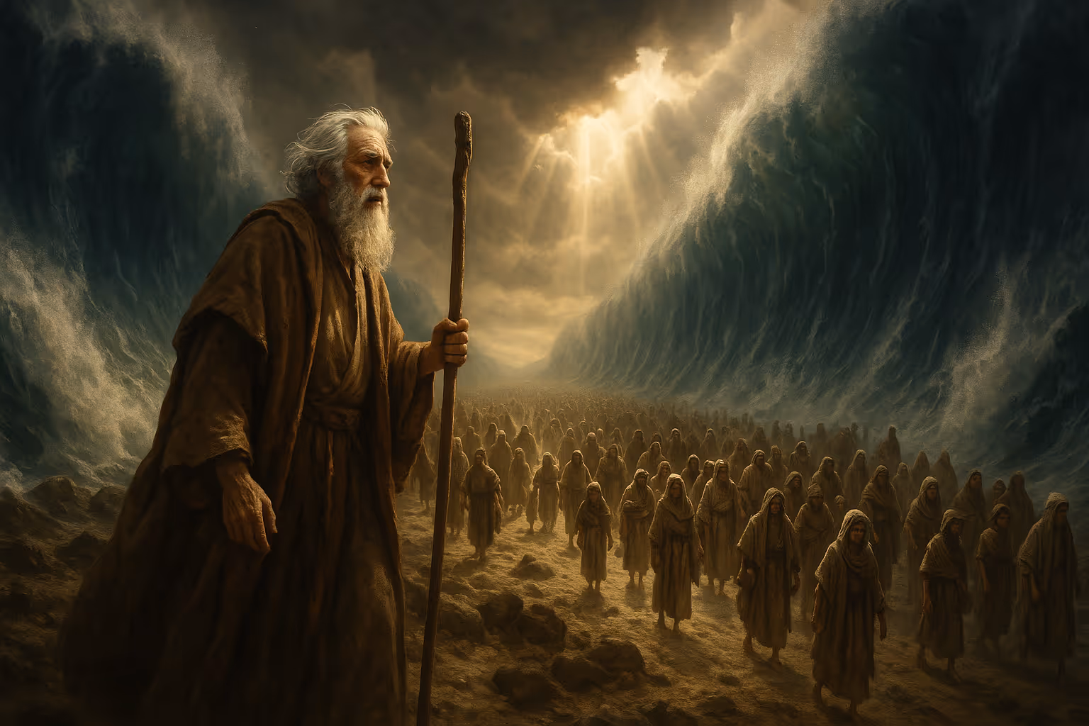 The Exodus – Red Sea Crossing